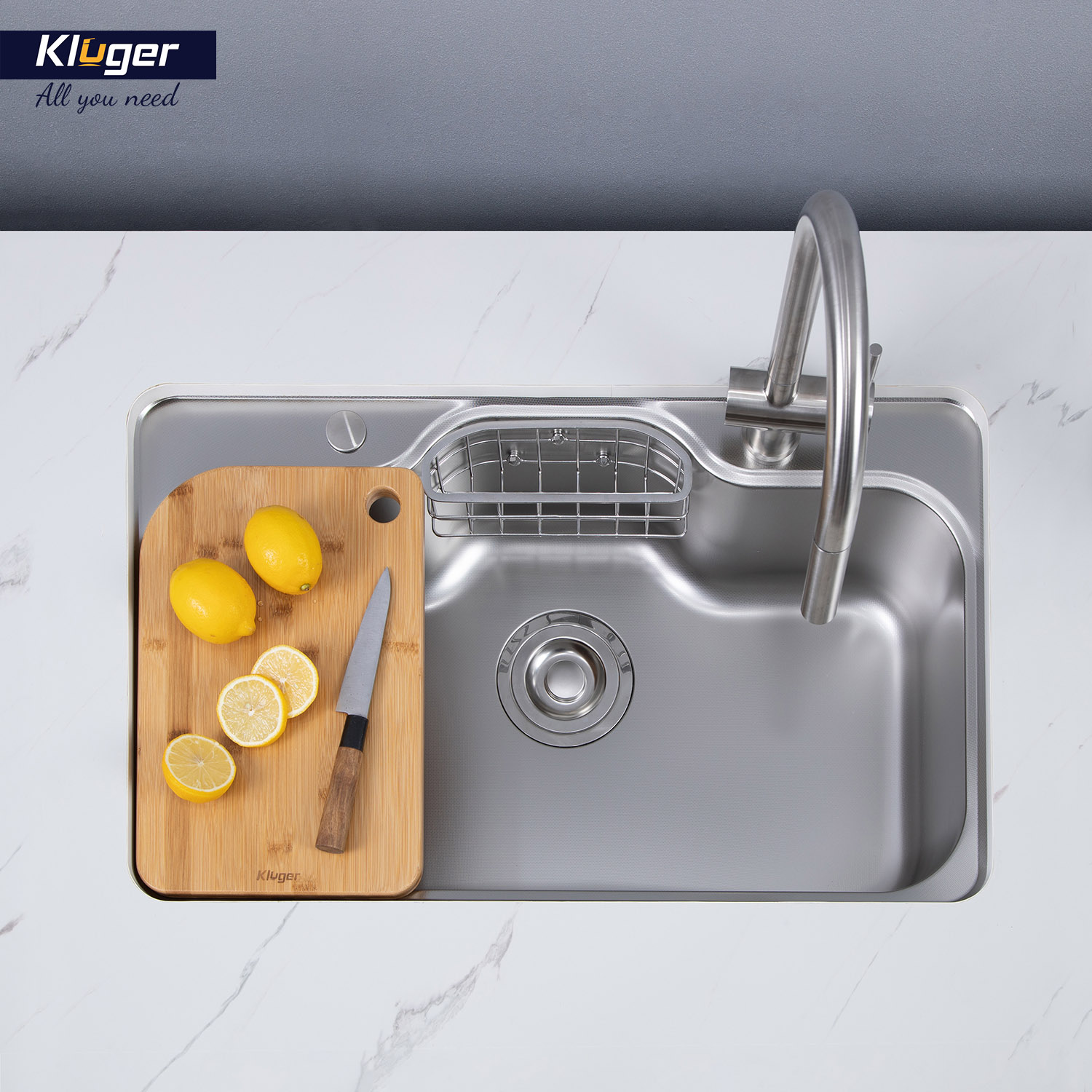 CHẬU RỬA CHÉN KLUGER KW8151FS S80 PLUS - chau rua bat kluger kw8151fs s80 k500 series 3
