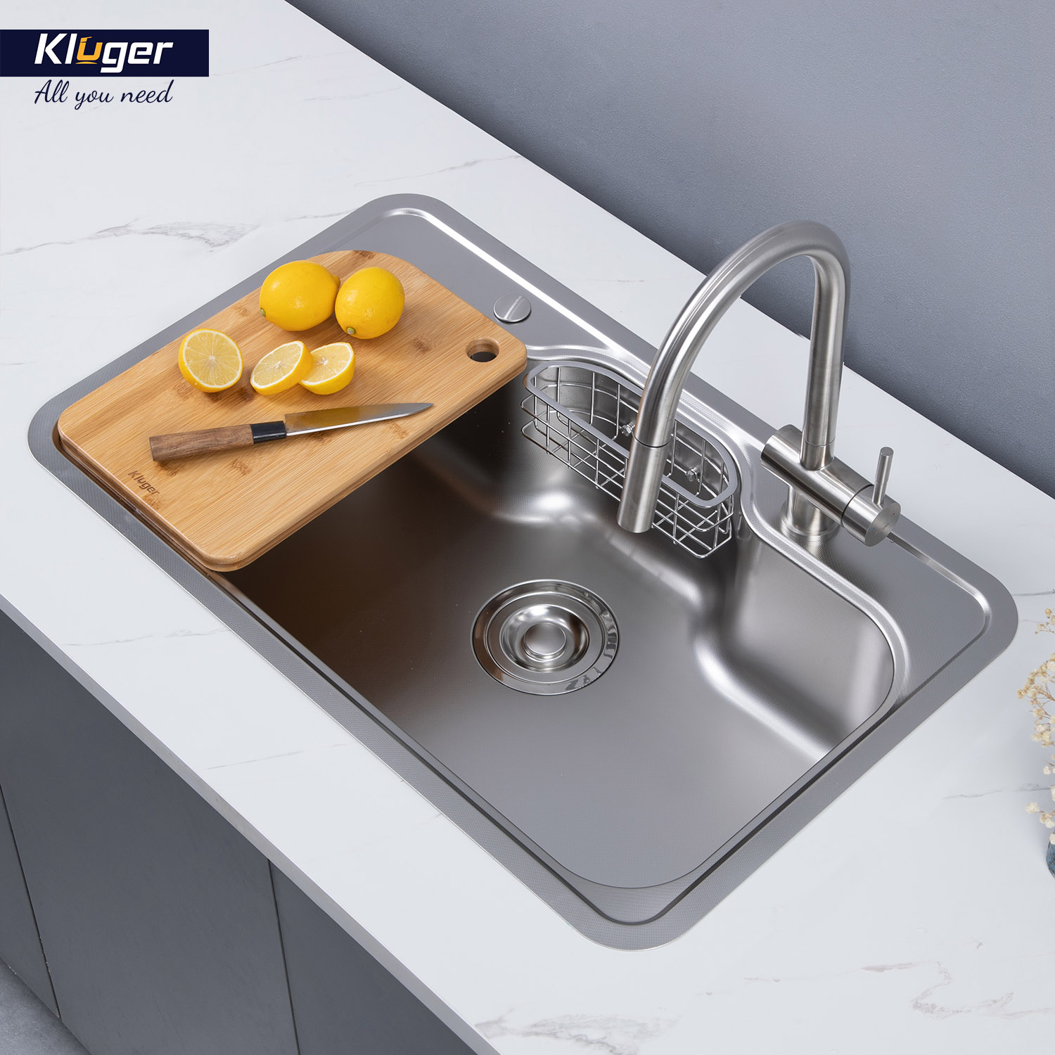 CHẬU RỬA CHÉN KLUGER KW8151FS S80 PLUS - chau rua bat kluger kw8151fs s80 k500 series 5