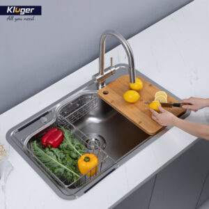 CHẬU RỬA CHÉN KLUGER KW8151FS S80 PLUS - chau rua bat kluger kw8151fs s80 k500 series 8