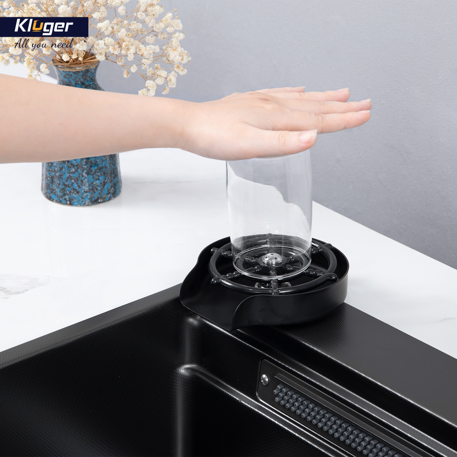 CHẬU RỬA CHÉN KLUGER KWF8161FB S76 - chau rua bat kluger kwf8161fb s76 k600 8