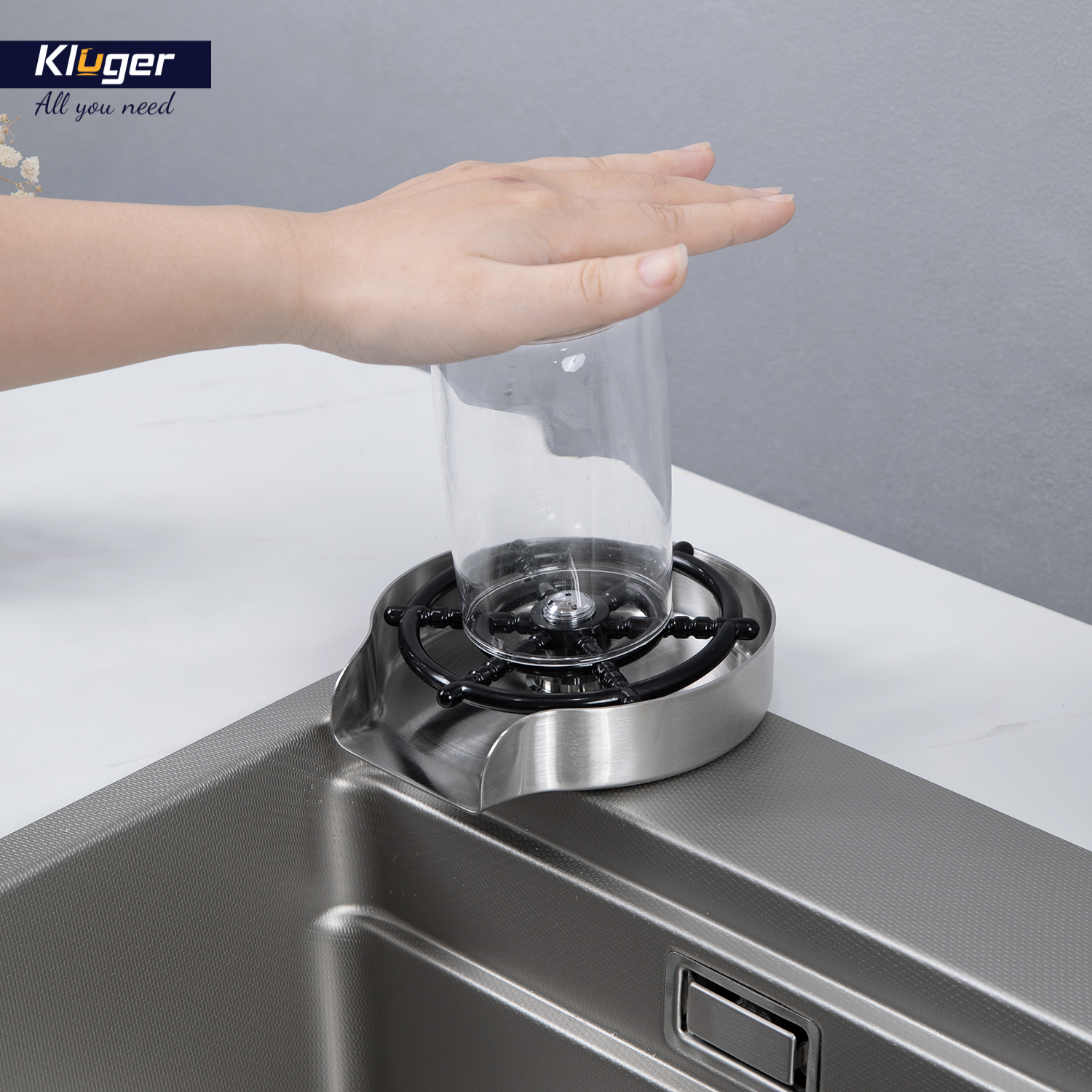 CHẬU RỬA CHÉN KLUGER KWF8161FS S76 PLUS - chau rua bat kluger kwf8161fs s76 k600 12 1