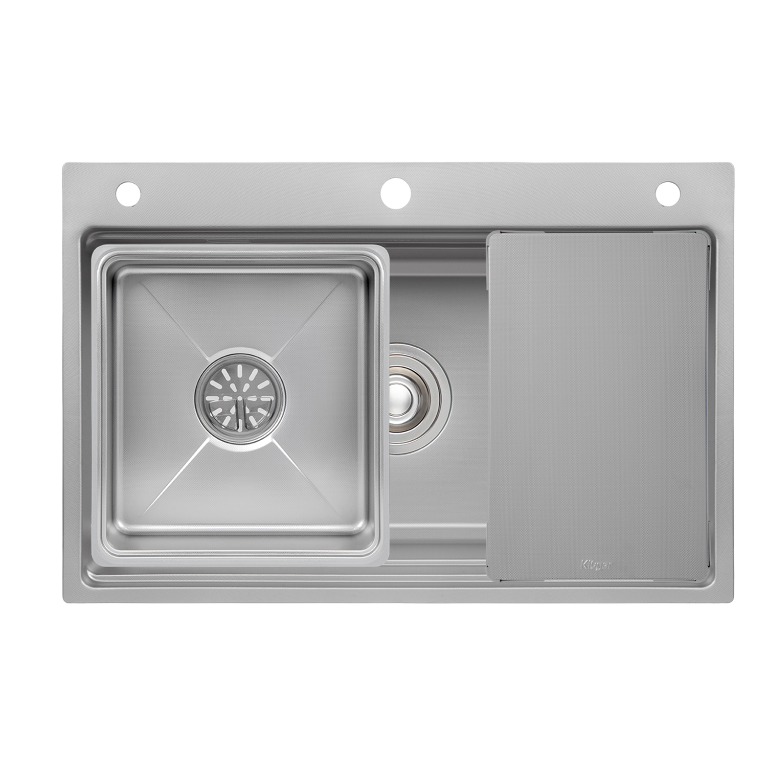CHẬU RỬA NHỎ INOX KLUGER KSWB 403FS - chau rua bat kluger kwf8161fs s76 plus
