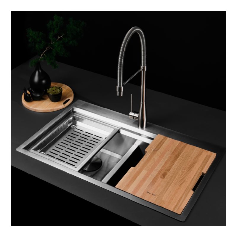 CHẬU RỬA CHÉN MALLOCA SLIDE MS 862