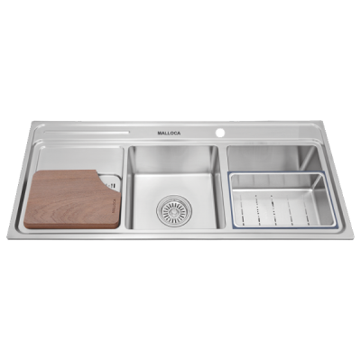 HÌNH ẢNH THỰC TẾ CỦA CHẬU RỬA CHÉN MALLOCA MS 8809 N