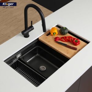 CHẬU RỬA NHỎ INOX KLUGER KSWB 401FB - chau rua inox kluger kswb 401fb 2 scaled 1