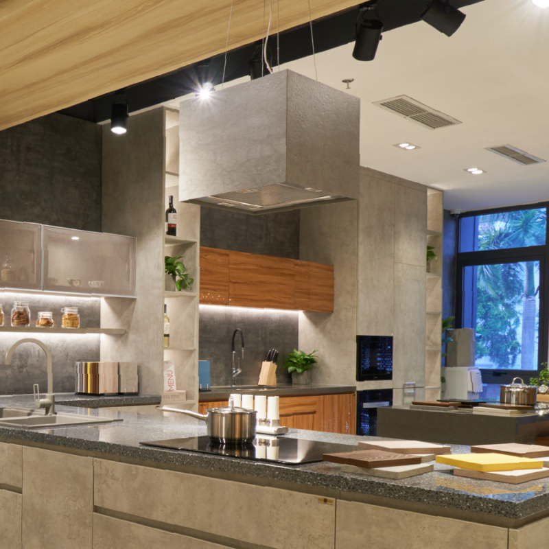 MÁY HÚT KHỎI KẾT HỢP KHỬ MÙI MALLOCA CONCRETE K-400