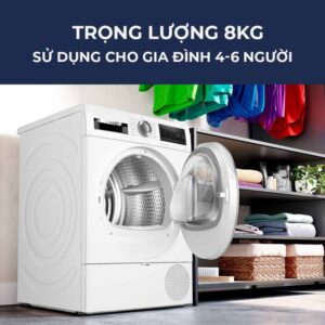MÁY SẤY BƠM NHIỆT BOSCH 8KG WQG233C90 SERIE 6 - ct bosch wqg233c90 2 768x768 1
