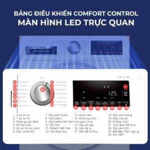 MÁY SẤY BƠM NHIỆT BOSCH 8KG WQG233C90 SERIE 6 - ct bosch wqg233c90 4 768x768 1
