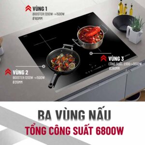 BẾP TỪ 3 VÙNG NẤU HAFELE HC-I6032B ( 533.09.901 ) - ct hafele hc i6032b 2