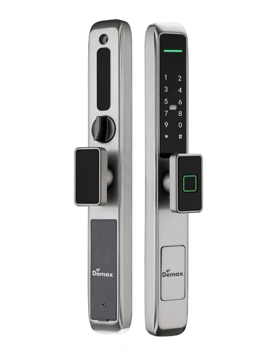 Khóa vân tay cửa nhôm Demax SL506 SD cửa mở chống nước – Của Đức