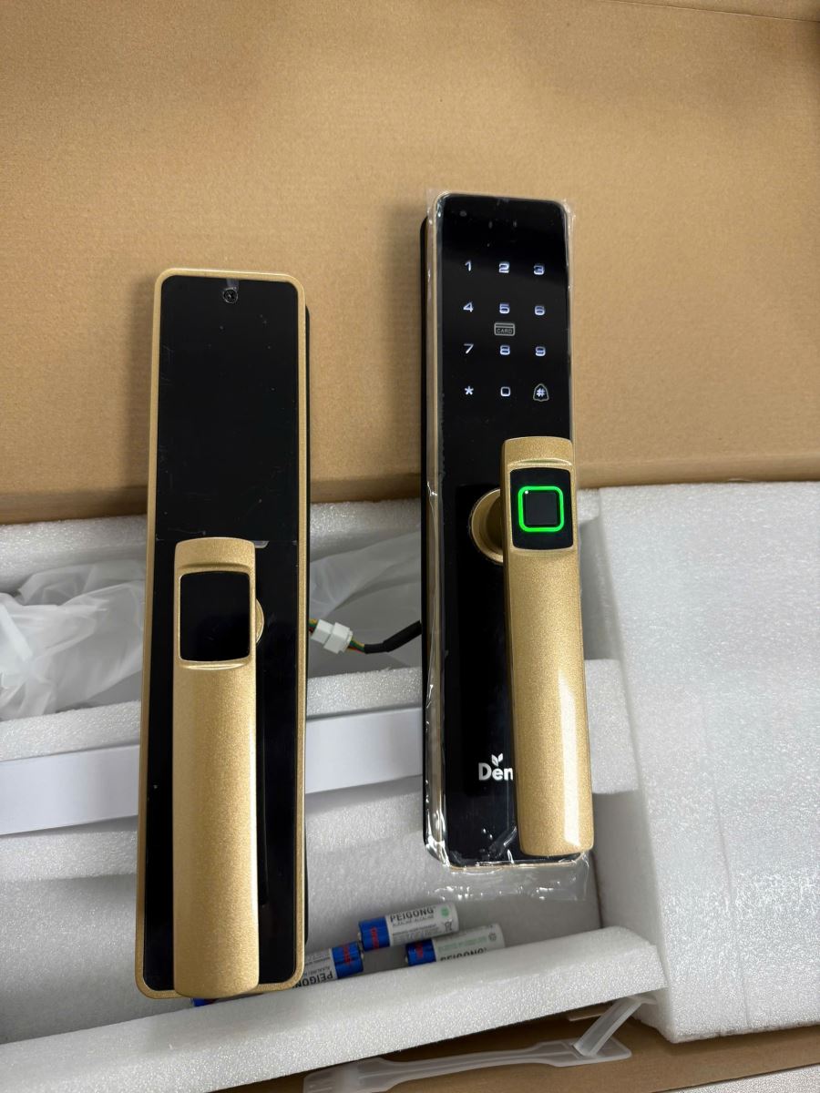 KHÓA CỬA GỖ THÔNG MINH APP WIFI DEMAX SL-C320 CG  - demax sl c320 cg img