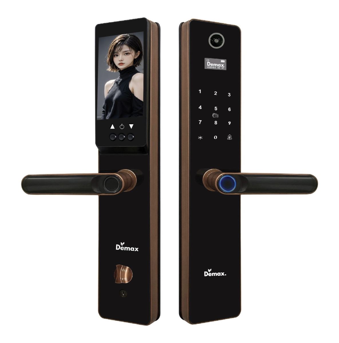 KHÓA CỬA VÂN TAY APP WIFI DEMAX SL-C626 AC