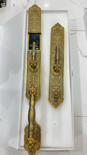 KHÓA CỬA VÂN TAY APP WIFI DEMAX SL8882 GB BRASS ĐÚC ĐỒNG NGUYÊN CHẤT