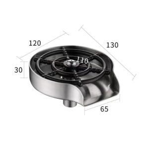 DỤNG CỤ RỬA CỐC KLUGER X 3 - dung cu rua coc kluger x 3 thong minh kich thuoc