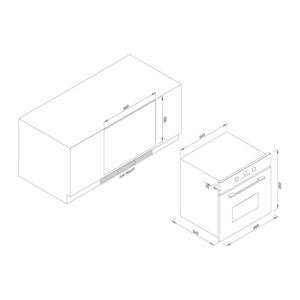 Lò nướng âm tủ EB-56ERCDG-8C11 - eb 56ercdg 8bc40 eb 56ercdg p8bc15a eb 56ercdg 8c11 1