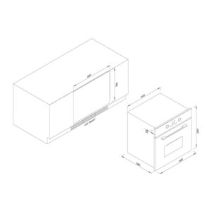Lò nướng âm tủ EB-56RG-5BC15 - eb 56rg 5bc15 eb 56rg 5c11