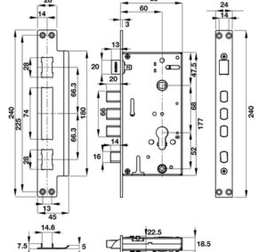 Khóa điện tử Hafele EL10K - el10k dimd02 457x431 crop center