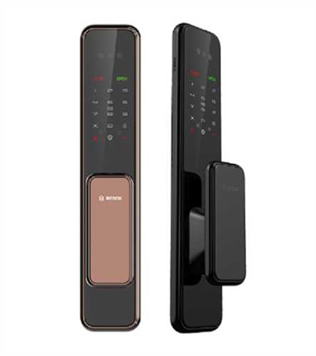 KHÓA VÂN TAY BOSCH EL600F EU BLACK MỞ CỬA KHUÔN MẶT APP WIFI - el600dong 1