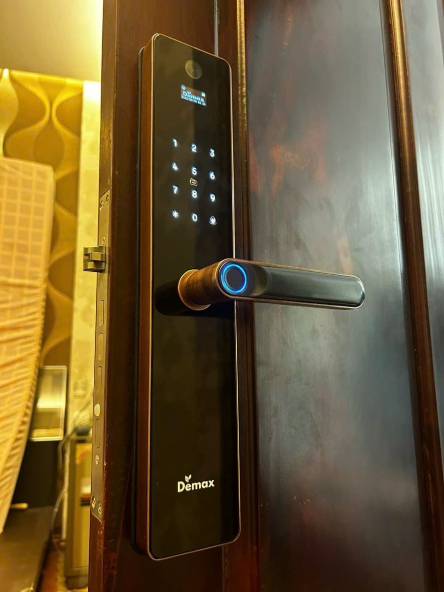 KHÓA CỬA VÂN TAY APP WIFI DEMAX SL-C626 AC  - fc801da3e6504d0e1441
