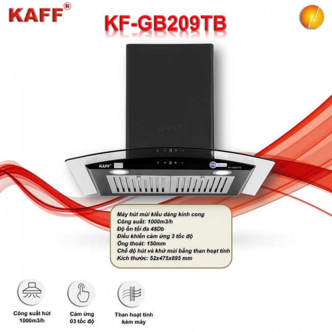 MÁY HÚT MÙI KAFF KF-GB209TB - gb209tb 650x650 2 1 1