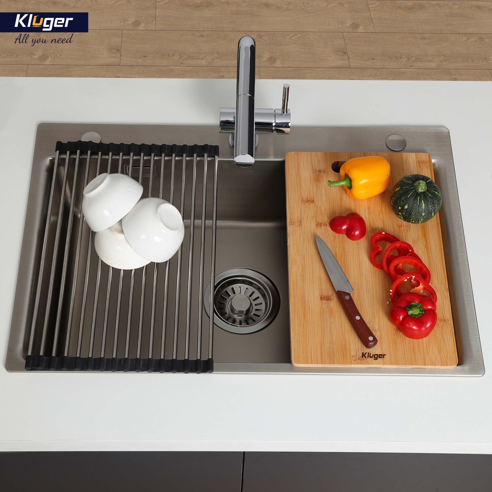 GIÁ ĐỂ ĐỒ INOX KLUGER KRM 02 - gia de do inox kluger krm 02 1 scaled 1