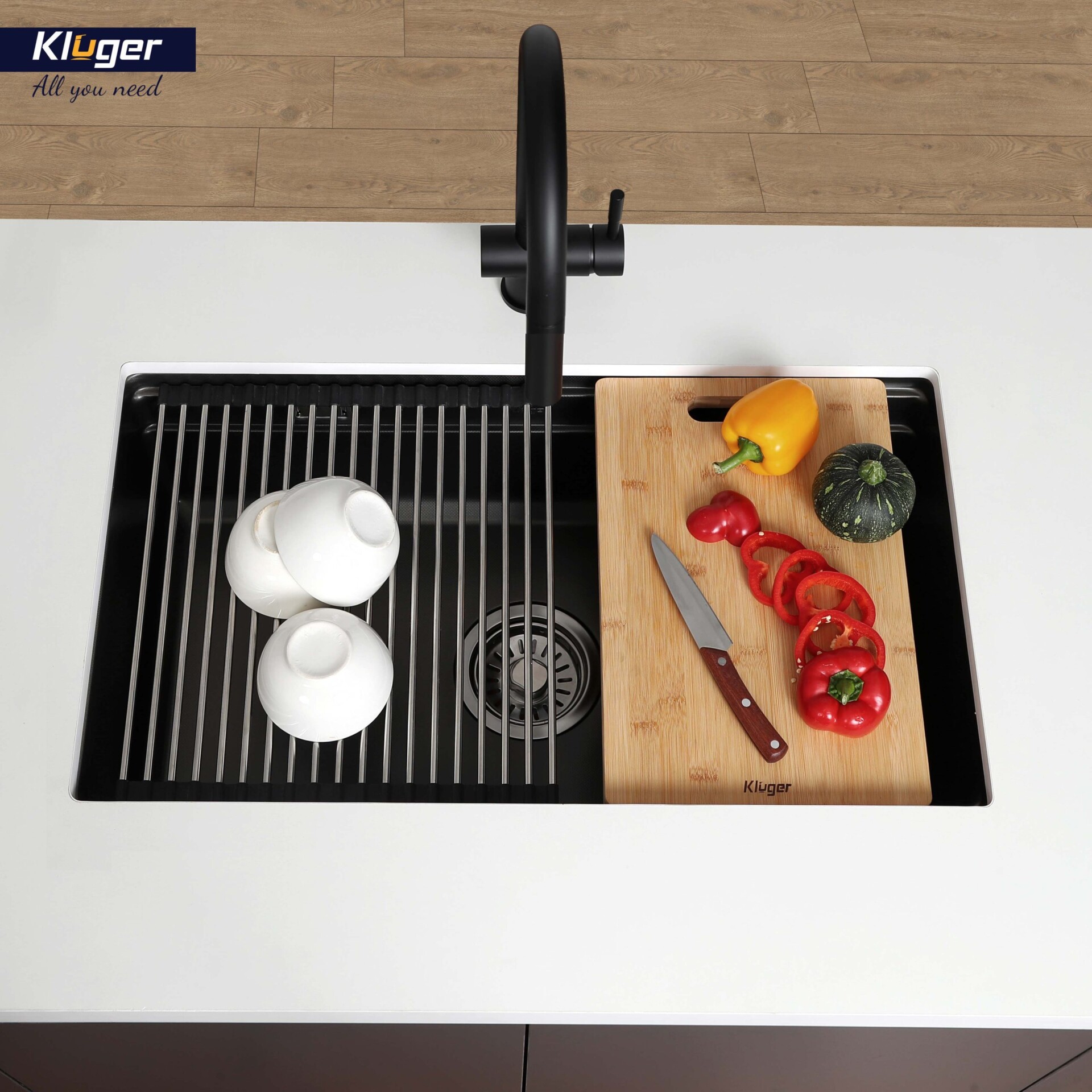 GIÁ ĐỂ ĐỒ INOX KLUGER KRM 02 - gia de do inox kluger krm 02 3 scaled 1