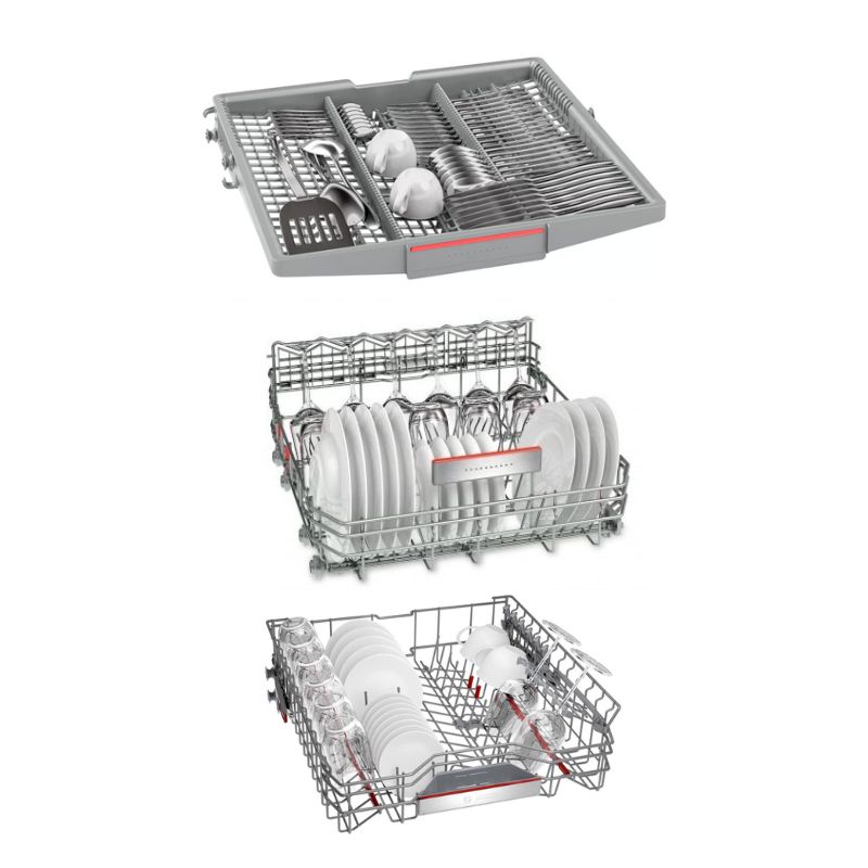 Máy rửa bát âm tủ Bosch SMI57M25EU Seri 4 - gia dung do may rua bat am tu bosch smi57m25eu