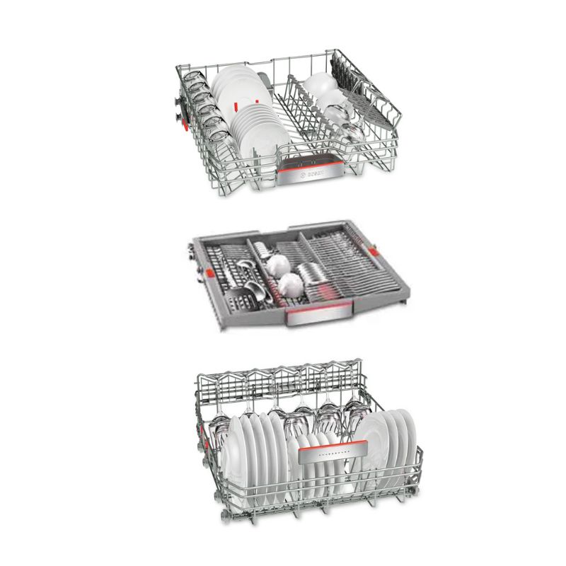 Máy rửa bát âm tủ Bosch SMI68TS06E Seri 6 - gia dung do may rua bat am tu bosch smi68ts06e