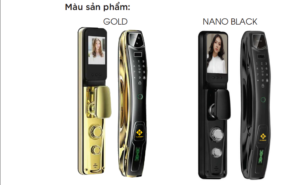 Khóa cửa vân tay Hubert HB CG27 Face ID - hb cg27 mau sac
