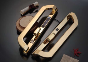 Khoá cửa nhôm thông minh HB CNI8 EU GOLD 24K - hb cni8 gold