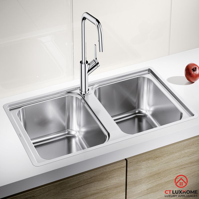 Chậu rửa bát Blanco LEMIS 8-IF - hinh anh chau rua bat blanco lemis 8 if