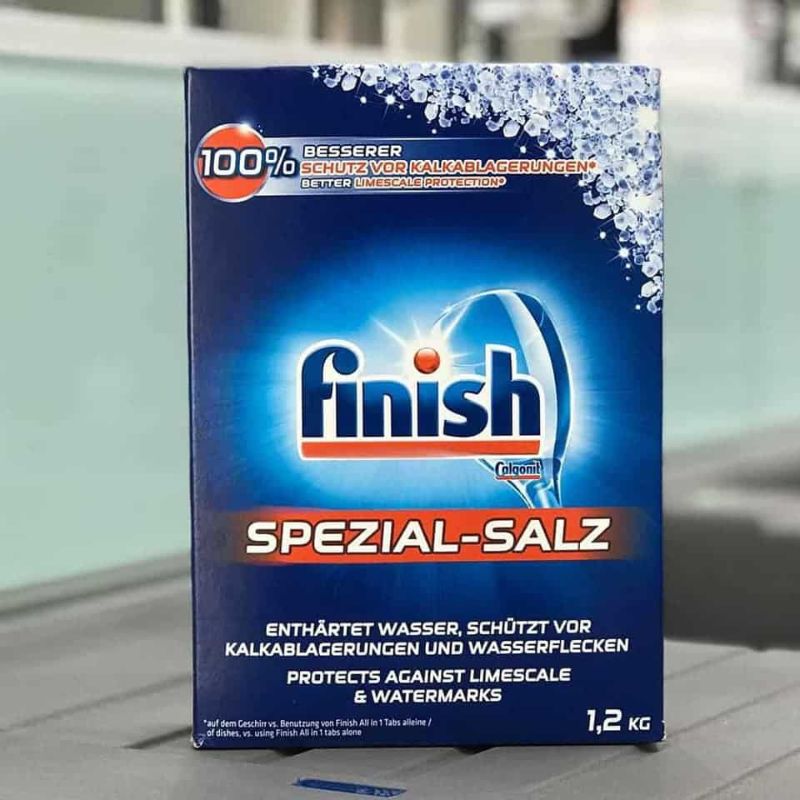 Muối rửa bát Finish Salt 1.2 Kg - hinh anh muoi rua bat finish salt 1 2 kg