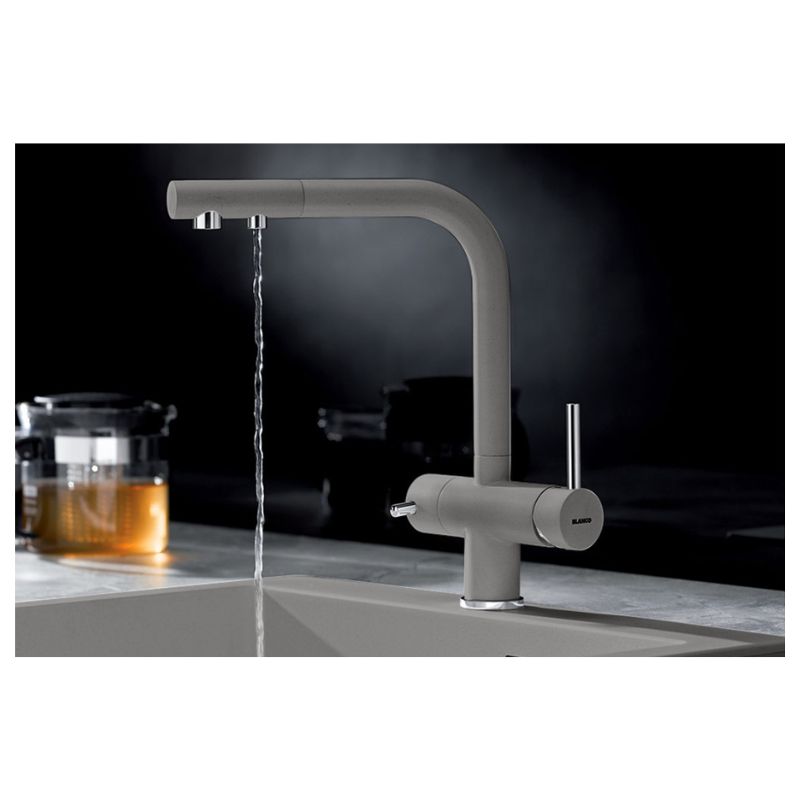 Vòi rửa bát Blanco FONTAS II Alu metallic - hinh anh voi rua bat blanco fontas ii alu metallic