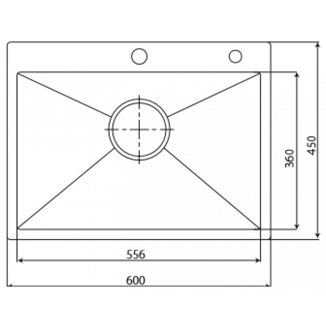 Chậu rửa INOX KAFF KF-HM6045 - hm6045 3 650x650 1 1