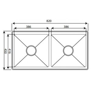 Chậu rửa INOX KAFF KF-HMS8245 / KF-GMS8245 - hm8245bi 2 650x650 1 1 1