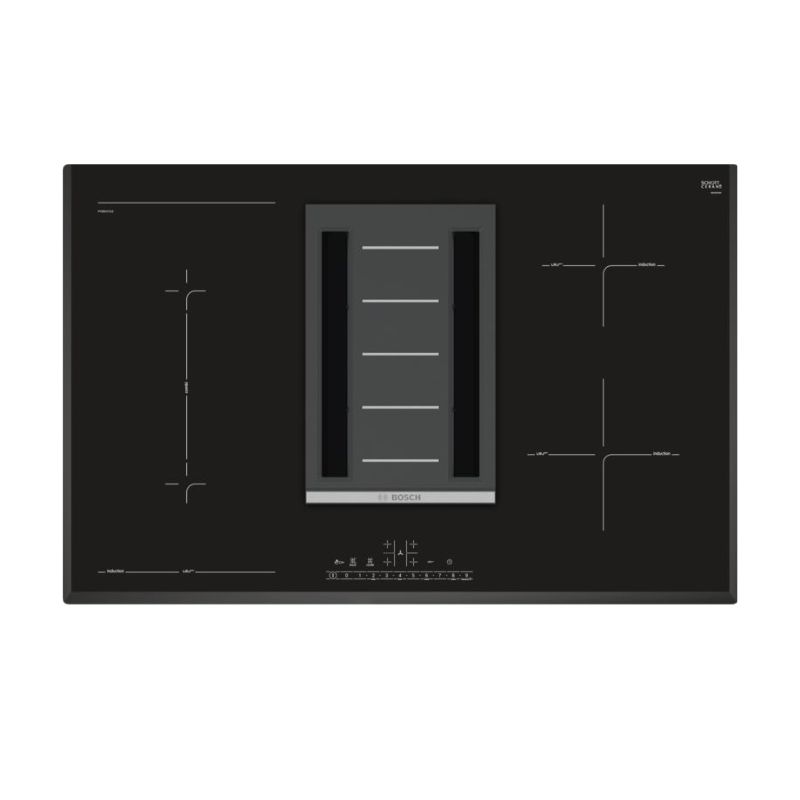 Bếp từ kết hợp hút mùi Bosch PVS851F21E Seri 8