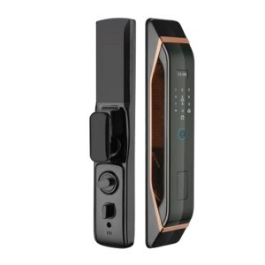 Khóa cửa vân tay Hubert HB CG68 Copper App wifi