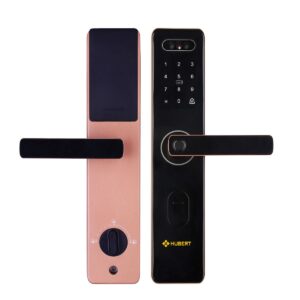 Khóa cửa thông minh Hubert HB CG75 Rose Gold Face ID chống nước - Của Đức