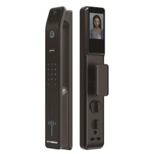 Khoá điện tử cửa gỗ Hyundai HY-SLA808F Black