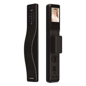 Khoá điện tử cửa gỗ Hyundai HY-SLA807F Black