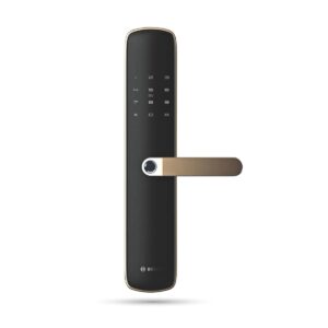 KHÓA CỬA VÂN TAY APP WIFI BOSCH ID60 DE MÀU VÀNG ĐEN - id60bk 1