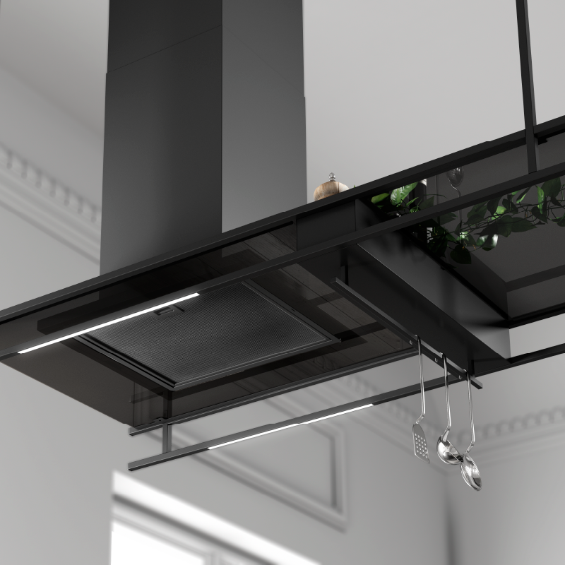 MÁY HÚT KHÓI KHỬ MÙI TREO ĐỘC LẬP MALLOCA INDUST K140B