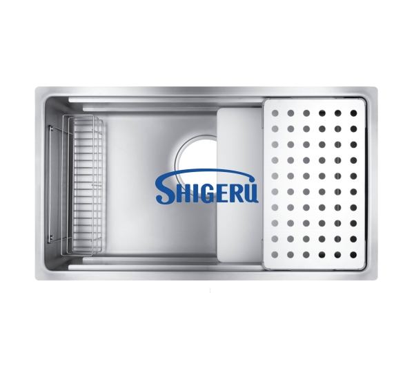 Chậu Rửa Chén Một Hộc Shigeru JSN-K 3F FS - jsn k 3f fs 6703 1