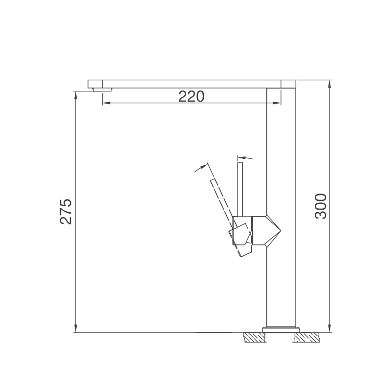 VÒI RỬA CHÉN MALLOCA K061-SS - k061 ss