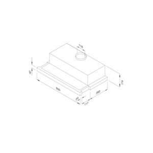 MÁY HÚT KHÓI KẾT HỢP KHỬ MÙI MALLOCA K1506 TC - k1506 tc