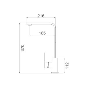 Vòi chậu rửa chén K536S - k536s