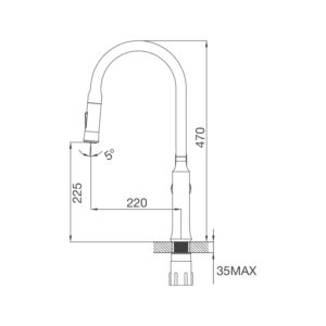 VÒI RỬA CHÉN MALLOCA K94C - k94c 2