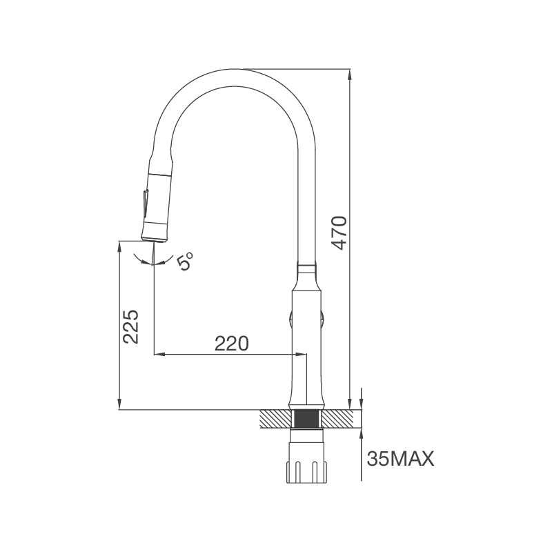 VÒI RỬA CHÉN MALLOCA K94C - k94c 2