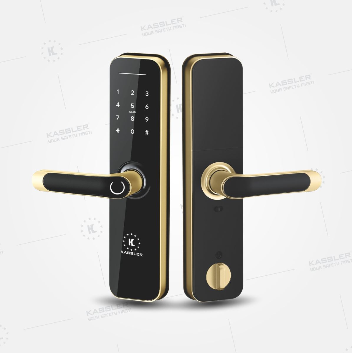 KHOÁ VÂN TAY KASSLER KL 668 GOLD APP