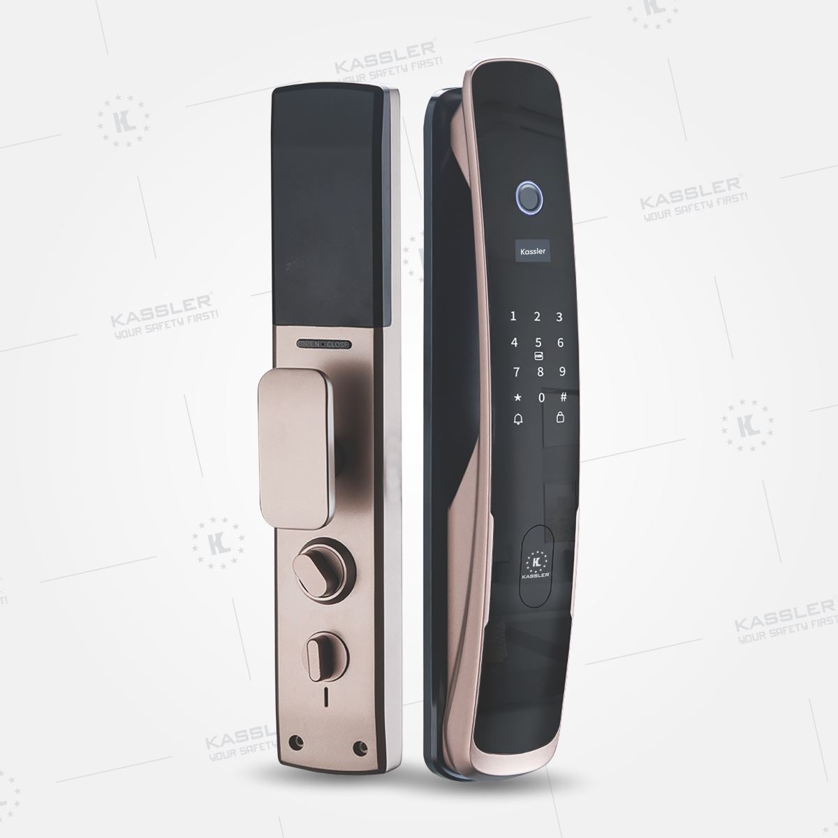Khóa cửa vân tay Kassler KL878 App Wifi